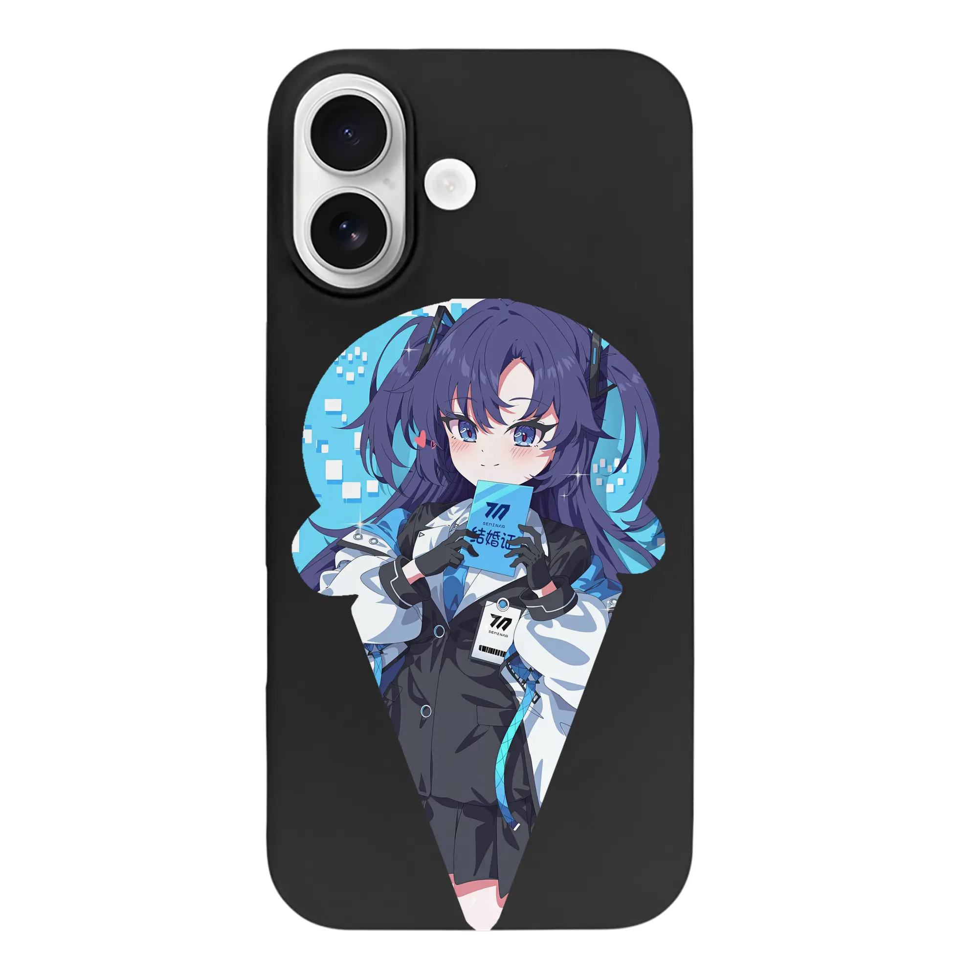 ブルーアーカイブ グッズ 早瀬 ユウカ - iPhone 17 シリーズ シリコンケース 薄型 耐衝撃 指紋防止 ソフトタッチカバー 精密フィット 傷防止 保護ケース iPhone 17/17 Air/17 Pro/17 Pro Max 対応